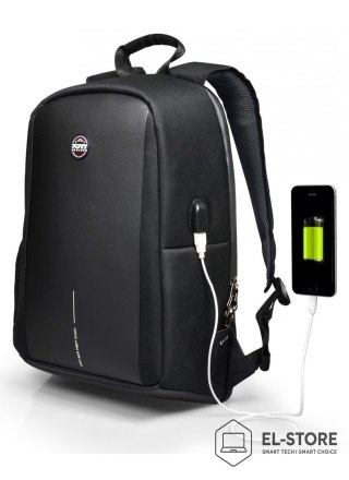 PORT DESIGNS Port Designs CHICAGO EVO BP 13/15.6'' 39,6 cm (15.6") Plecak Czarny