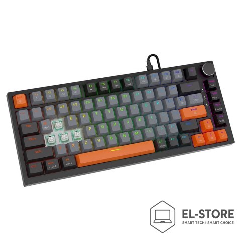 SAVIO SAVIO KLAWIATURA MAGNETYCZNA ASTRAL BLACK OUTEMU WHITE JADE RGB 3 KOLORY KEYCAPÓW