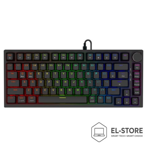 SAVIO SAVIO KLAWIATURA MAGNETYCZNA ASTRAL BLACK OUTEMU WHITE JADE RGB