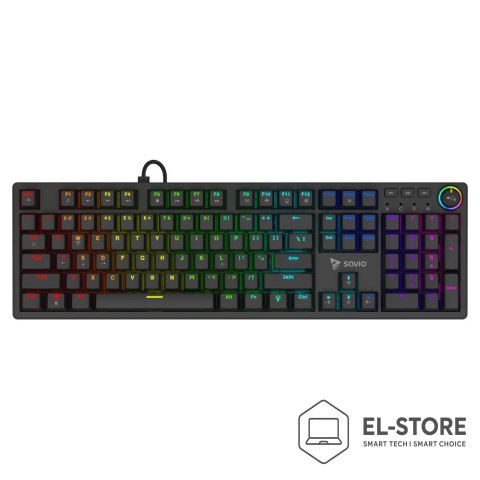 SAVIO SAVIO KLAWIATURA MECHANICZNA STYX OUTEMU RED HOT SWAP RGB