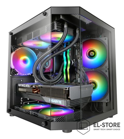 TACENS TACENS MARS MC-3TLITE 1X120 FRGB FAN mATX- obudowa