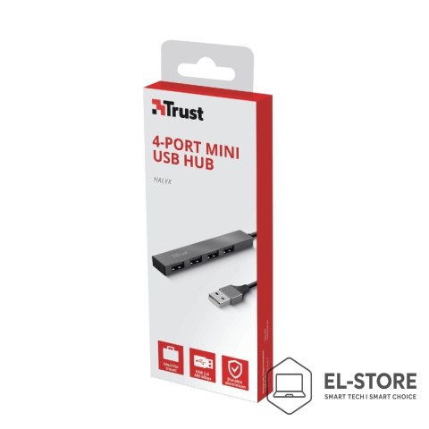 Trust HUB USB TRUST Halyx 4-portowy Mini USB