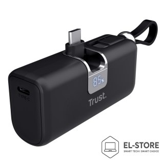 Trust Kieszonkowy powerbank TRUST Pacto 5000 mAh czarny