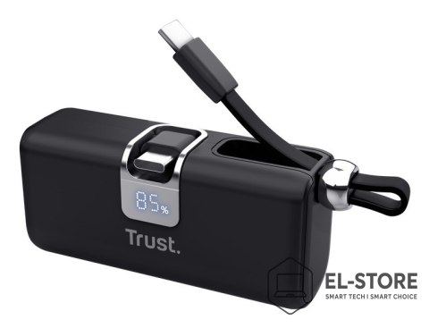 Trust Kieszonkowy powerbank TRUST Pacto 5000 mAh czarny