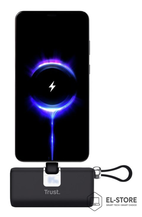 Trust Kieszonkowy powerbank TRUST Pacto 5000 mAh czarny