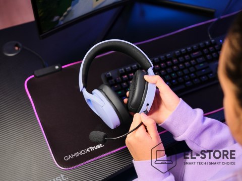 Trust Słuchawki gamingowe Trust GXT 491P FAYZO WIRELESS Purple