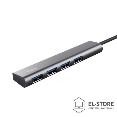 Trust Trust HALYX 4 Portowy USB HUB