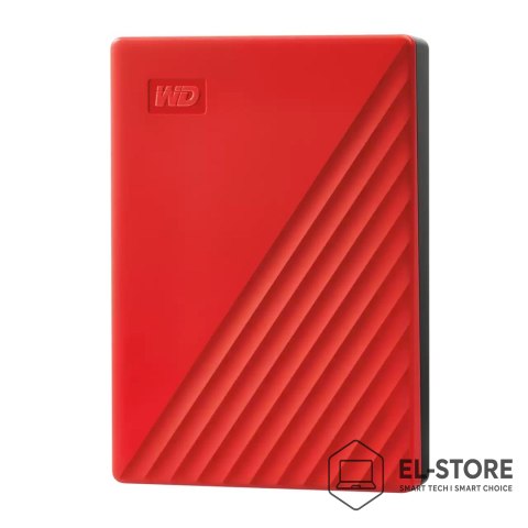 WD Dysk zewnętrzny HDD WD My Passport 6TB 2.5 Red