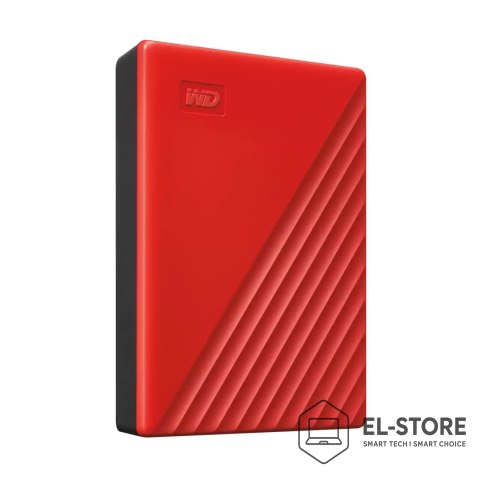 WD Dysk zewnętrzny HDD WD My Passport 6TB 2.5 Red