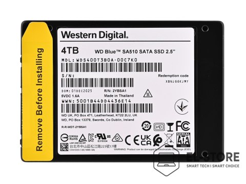 WD SSD WD Blue 4TB SATA WDS400T3B0A