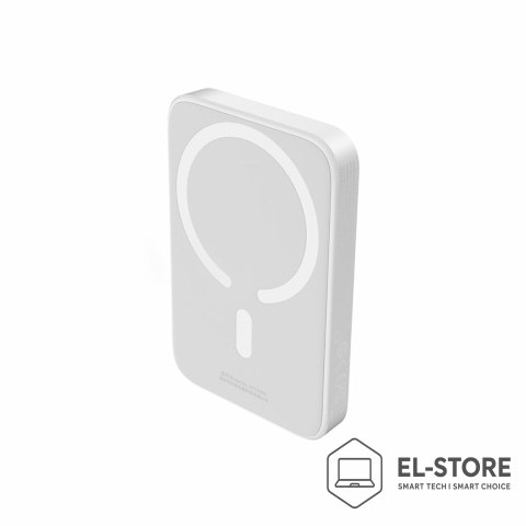 Baseus Powerbank Baseus Magnetic Mini Air PPCXM06A 6000mAh 20W z kablem Simple Series USB-C - biały