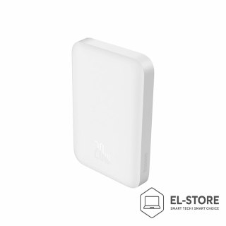Baseus Powerbank Baseus Magnetic Mini Air PPCXM06A 6000mAh 20W z kablem Simple Series USB-C - biały