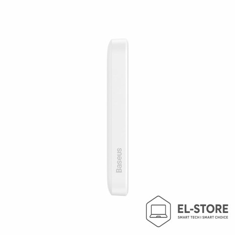 Baseus Powerbank Baseus Magnetic Mini Air PPCXM06A 6000mAh 20W z kablem Simple Series USB-C - biały