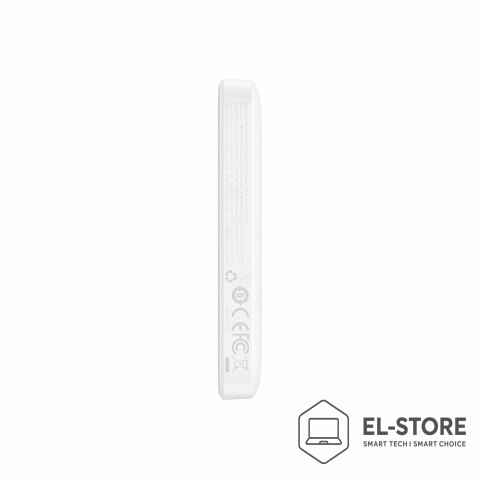 Baseus Powerbank Baseus Magnetic Mini Air PPCXM06A 6000mAh 20W z kablem Simple Series USB-C - biały