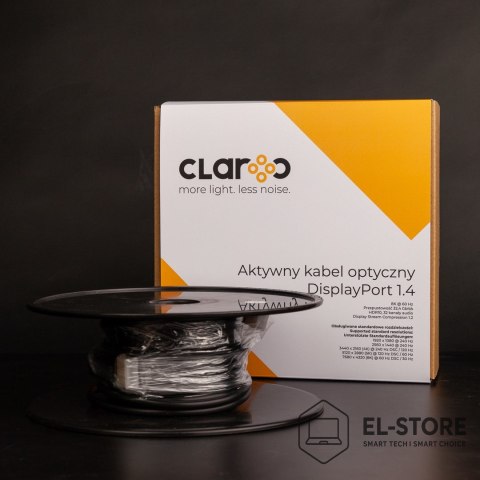 Claroc CLAROC-DP-14-30M Claroc kabel optyczny DisplayPort 1.4 AOC, 8K, 30 m