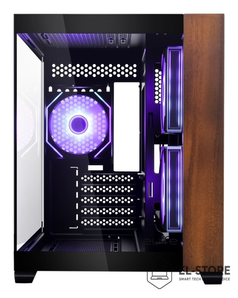 Cooler Master Cooler Master Elite 481 Wood Mini Tower Czarny