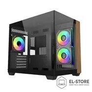 Cooler Master Cooler Master Elite 481 Wood Mini Tower Czarny