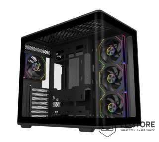 Cooler Master Cooler Master Elite 600 Tower Czarny, Przezroczysty