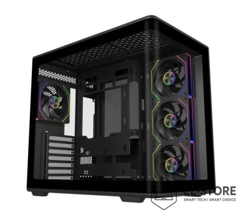 Cooler Master Cooler Master Elite 600 Tower Czarny, Przezroczysty