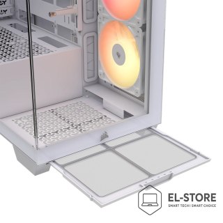 Corsair Corsair 3500X RS-R PC obudowa, Midi-Tower, E-ATX, RGB, szkło hartowane - biały