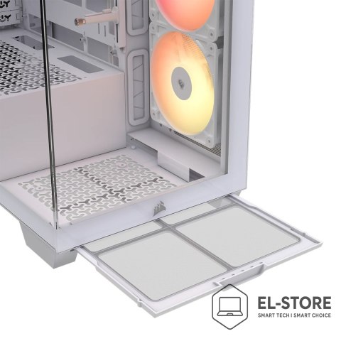 Corsair Corsair 3500X RS-R PC obudowa, Midi-Tower, E-ATX, RGB, szkło hartowane - biały