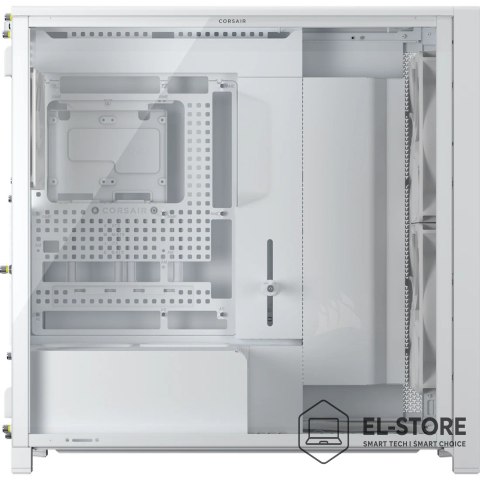 Corsair Corsair FRAME 5000D WOOD RS Midi Tower Orzech włoski, Biały