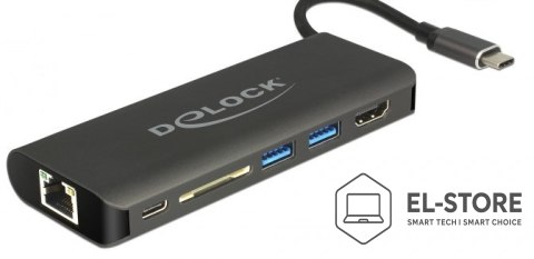DELOCK Delock - Stacja dokująca - USB-C 3.1 - HDMI - GigE