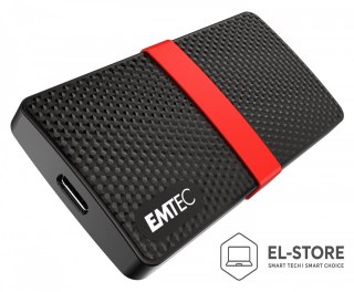 EMTEC Emtec X200 128 GB USB Type-C 3.2 Gen 1 (3.1 Gen 1) Czarny, Czerwony