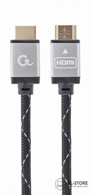 GEMBIRD Kabel GEMBIRD Seria select plus CCB-HDMIL-2M (HDMI M - HDMI M; 2m; kolor czarny)