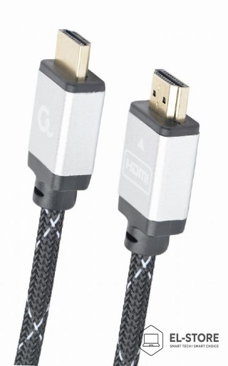 GEMBIRD Kabel GEMBIRD Seria select plus CCB-HDMIL-2M (HDMI M - HDMI M; 2m; kolor czarny)