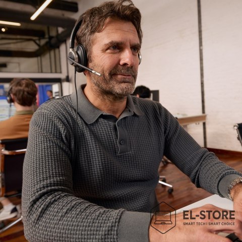 Hewlett-Packard Słuchawki przewodowe HP Poly Mission 825 Stereo USB Wired Headset