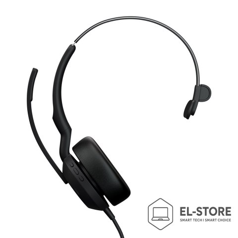 Jabra Jabra Evolve2 50 Zestaw słuchawkowy Przewodowa Opaska na głowę Biuro/centrum telefoniczne Bluetooth