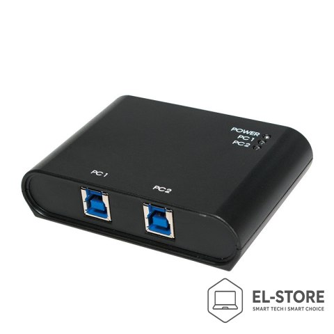 LogiLink LogiLink UA0216 huby i koncentratory USB 3.2 Gen 1 (3.1 Gen 1) Type-B 5000 Mbit/s Czarny