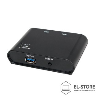 LogiLink LogiLink UA0216 huby i koncentratory USB 3.2 Gen 1 (3.1 Gen 1) Type-B 5000 Mbit/s Czarny