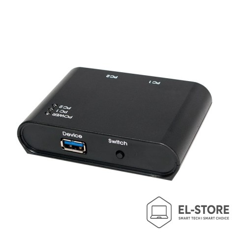 LogiLink LogiLink UA0216 huby i koncentratory USB 3.2 Gen 1 (3.1 Gen 1) Type-B 5000 Mbit/s Czarny