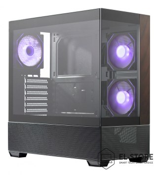 No name Cooler Master Elite 690 Wood Midi Tower Czarny