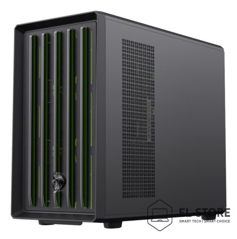 No name GameMax CLAW 360 BK Micro Tower Czarny