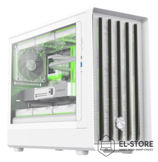 No name GameMax CLAW 360 WH Micro Tower Biały