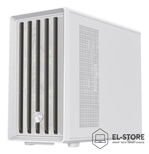 No name GameMax CLAW 360 WH Micro Tower Biały