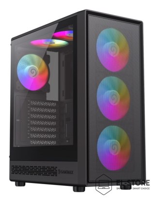 No name GameMax Storm 2 AB Midi Tower Czarny