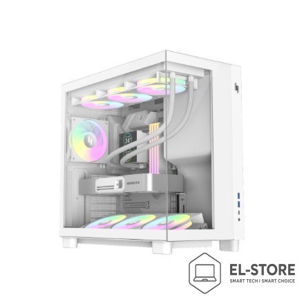No name Gamemax Case | NEX C53 WH | ATX/BTF