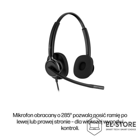 POLY HP Poly Mission 425 Classic - przewodowy zestaw słuchawkowy USB stereo (opakowanie zbiorcze)