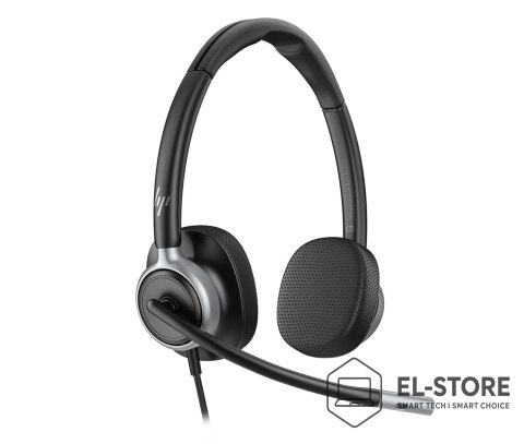 POLY HP Poly Mission 625 - stereofoniczny przewodowy zestaw słuchawkowy USB (opakowanie zbiorcze)