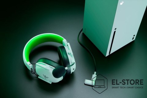 RAZER Razer BlackShark V3 X HyperSpeed Zestaw słuchawkowy Bezprzewodowy Opaska na głowę Gaming USB Type-C Bluetooth Biały