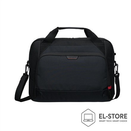 Targus Targus EcoSmart 40,6 cm (16") Aktówka Czarny, Czerwony