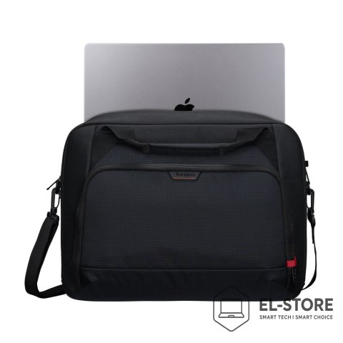 Targus Targus EcoSmart 45,7 cm (18") Aktówka Czarny, Czerwony