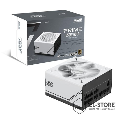 ASUS ASUS AP-850G moduł zasilaczy 850 W 20+4 pin ATX ATX Czarny, Biały
