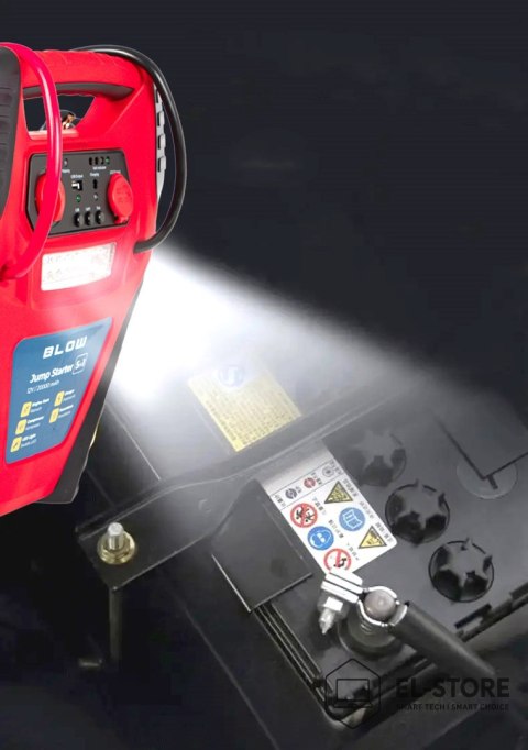 BLOW Jump Starter kompresor BLOW 5w1