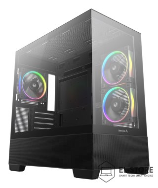 DEEPCOOL DeepCool CG380 3F Midi Tower Czarny