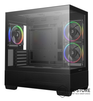 DEEPCOOL DeepCool CG380 3F Midi Tower Czarny